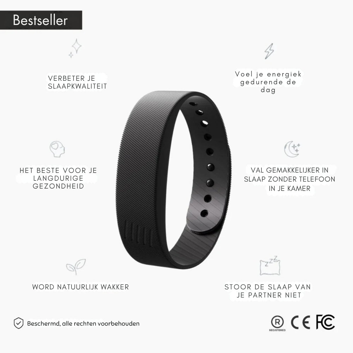 Nova Wake-Up Alarm Polsband