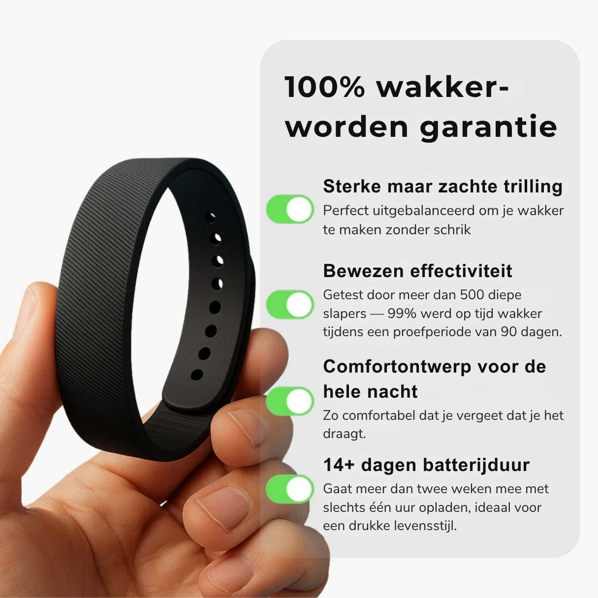 Nova Wake-Up Alarm Polsband