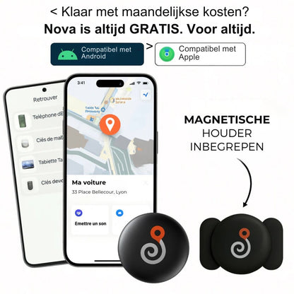 Nova™ GP90 – GPS-tracker zonder abonnement