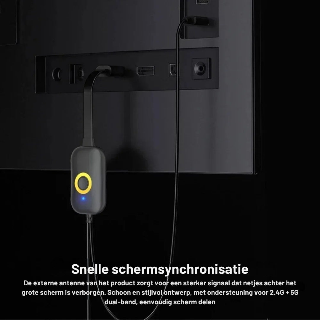 ScreenBeam – Zet je telefoon direct op het grote scherm