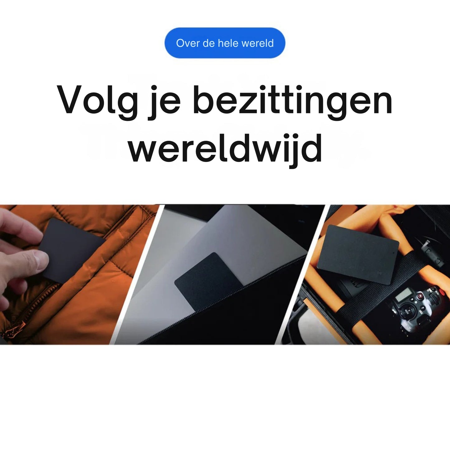 Ultra-slim Slimme Volgkaart voor Portemonnee & Reizen