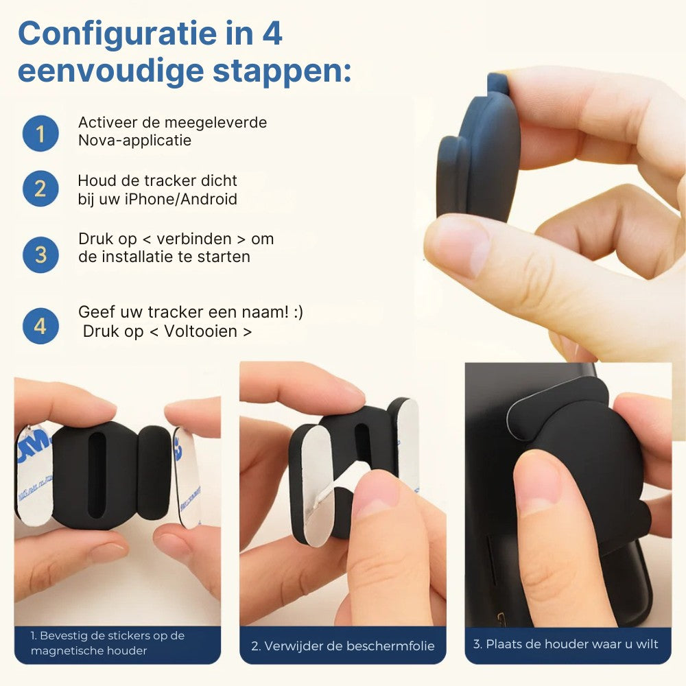Nova™ GP90 – GPS-tracker zonder abonnement