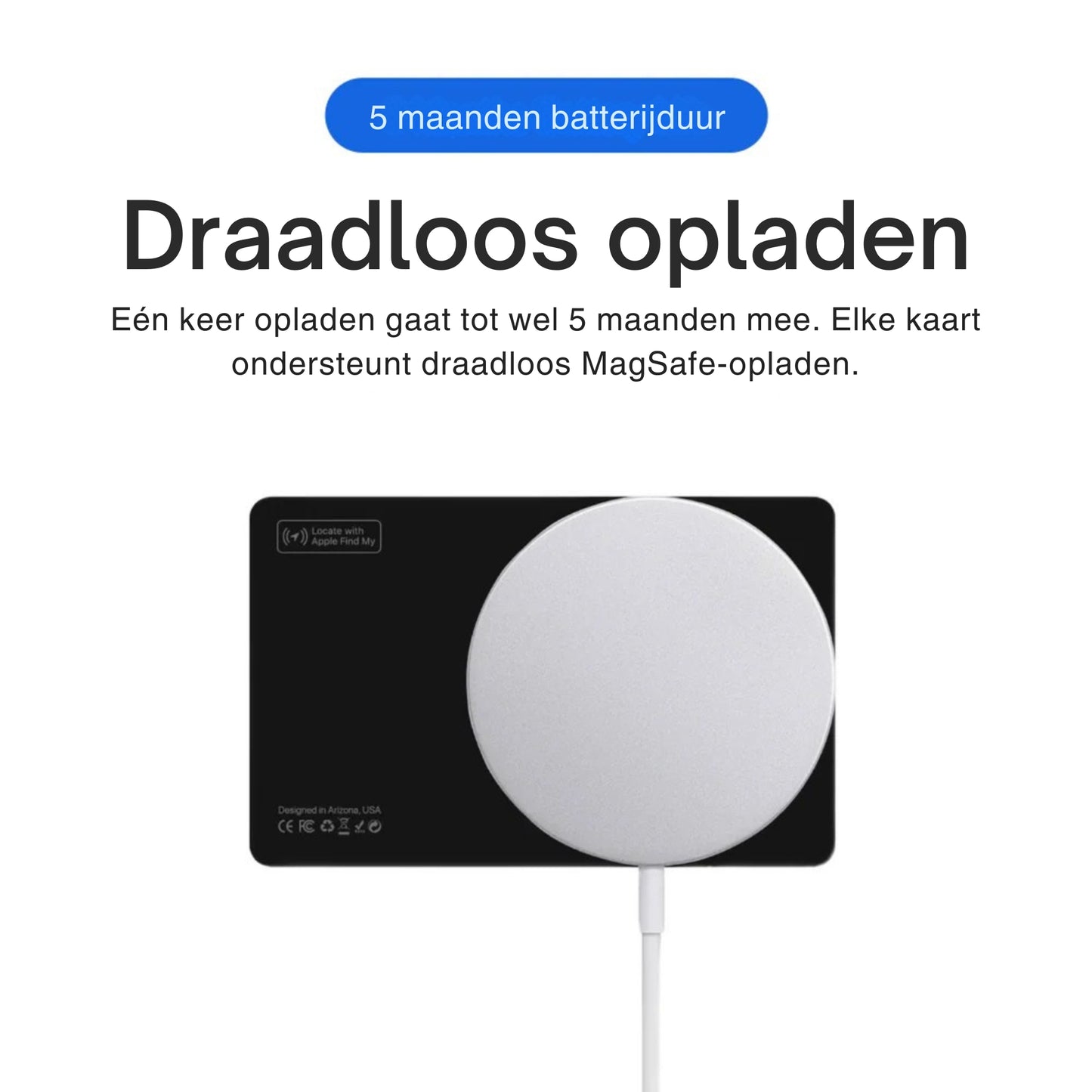 Ultra-slim Slimme Volgkaart voor Portemonnee & Reizen