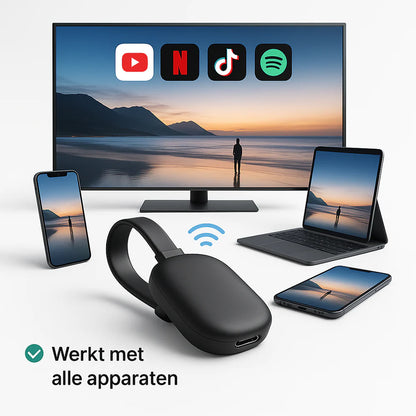 ScreenBeam – Zet je telefoon direct op het grote scherm